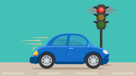 What if I beat a red light, how long will it take for your notice of .